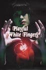 Playful White Fingers Poster